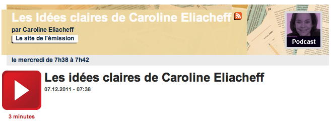 >Radio : &laquo;&nbsp;Les idées claires&nbsp;&raquo;, à propos du documentaire &laquo;&nbsp;le Mur&nbsp;&raquo; (de l&rsquo;autisme)…