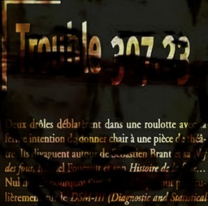 >Trouble 307.23 : lecture le mardi 22 mai 2012 à 20h30 au lieu dit Le Vent Se Lève !