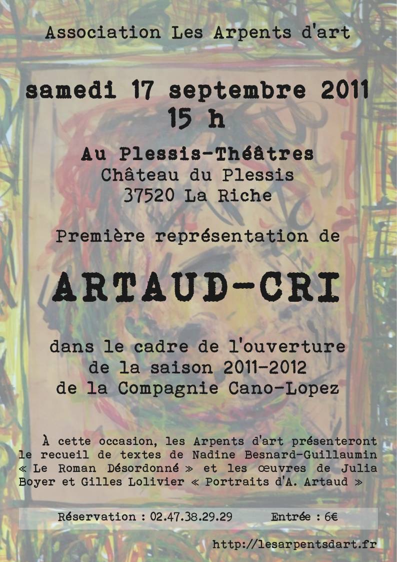 >Artaud-Cri : théâtre et folie
